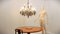 Acrylic Glass and Chrome Chandelier by Gaetano Sciolari, 1970s 4