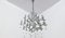 Acrylic Glass and Chrome Chandelier by Gaetano Sciolari, 1970s 11