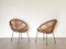 Sessel aus Rattan & Korbgeflecht, 1970er, 2er Set 4