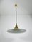 Brass Round Pendant Lamp from Fog & Mørup, 1970s 4