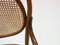 Vienna Secessionist Bentwood and Rattan Settee from Thonet 13