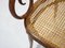 Vienna Secessionist Bentwood and Rattan Settee from Thonet 7