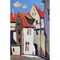 Shamsi Ali, Town, 2008, Acryl auf Leinwand 1