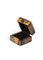 Schwarze und goldene Marmorringbox von Royal Bee Design 1