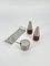 Salt & Pepper Shaker and Mustard Pot from Stelton, Denmark, 1950s, Set of 4, Image 3