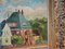 Walter Brüggmann, Case post-impressioniste, 2001, Oil on Board, Incorniciato, Immagine 2