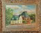 Walter Brüggmann, Case post-impressioniste, 2001, Oil on Board, Incorniciato, Immagine 1