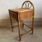 Vintage Bedside Table in Bamboo 6