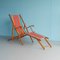 Vintage Folding Wooden Beach Chair, 1960s 2