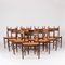 Dining Chairs from H. Vestervig Eriksen, 1950s, Set of 10, Image 1