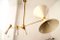 Four-Arm Brass Asymmetrical Chandelier by Silvio Piattelli 19
