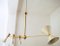 Four-Arm Brass Asymmetrical Chandelier by Silvio Piattelli 14