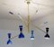 Lustre Quadriennale en Laiton par Silvio Piattelli 8