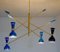 Lustre Quadriennale en Laiton par Silvio Piattelli 16