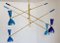 Lustre Quadriennale en Laiton par Silvio Piattelli 14