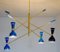Lustre Quadriennale en Laiton par Silvio Piattelli 3