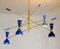 Lustre Quadriennale en Laiton par Silvio Piattelli 18