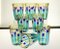 Murano Glass Tumblers in the style of Gio Ponti, Set of 8 3