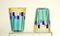 Murano Glass Tumblers in the style of Gio Ponti, Set of 8 5