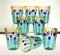 Murano Glass Tumblers in the style of Gio Ponti, Set of 8 18