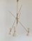 Adjustable Three-Arm Chandelier by Silvio Piattelli 7