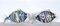 Very Large Mid-Century Murano Glass Fish Sculptures, Italy, 1960s, Set of 2 1