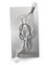 Vintage Wandleuchten aus Aluminium & Chrom, Italien, 1970er, 2er Set 4