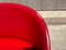 Rotes Sofa von Massimo & Lella Vignelli für Poltrona Frau, 1989 6