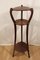 Art Nouveau Mahogany Harness Side Table attributed to Majorelle, 1890s 1