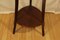 Art Nouveau Mahogany Harness Side Table attributed to Majorelle, 1890s 5