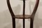 Art Nouveau Mahogany Harness Side Table attributed to Majorelle, 1890s 6