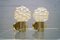 Golden Bubble Glass Wall Lamps by Helena Tynell for Limburg, 1960s, Set of 2 3