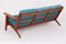 Sofa & Teak Armlehnstühle von Hans J. Wegner für Getama, 1960er, 3er Set 16