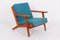 Sofa & Teak Armlehnstühle von Hans J. Wegner für Getama, 1960er, 3er Set 12
