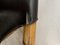 Leather and Bamboo Sling Chairs and Bamboo Coffee Table, Set of 5 11