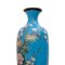 Große Meiji Japan Vase Cloisonne mit Blumendekor, 19. Jh., 1880er 3