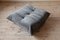 Grey Velvet Togo Living Room Set by Michel Ducaroy for Ligne Roset, Set of 5, Image 4