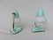 Italian Mint Green Table Lamps, 1950s, Set of 2, Image 8