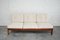 Dänisches Vintage Kirschholz Sofa & Sessel von Knoll 4