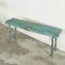 Vintage Wabi Sabi Console Table in Worn Turquoise, 1940s, Image 11