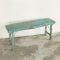 Vintage Wabi Sabi Console Table in Worn Turquoise, 1940s, Image 2