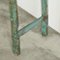 Vintage Wabi Sabi Console Table in Worn Turquoise, 1940s, Image 7