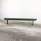 Vintage Industrial Green Wooden Bench 1