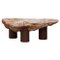 Table Basse Meulière en Pierre par Frédéric Saulou 1