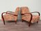 Set of Armchairs in Curved Wood, 1930s 6