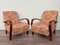Set of Armchairs in Curved Wood, 1930s 9