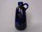Blau & Schwarz 1534-20 Keramikvase von Carstens Tönnieshof, Deutschland, 1970er 1