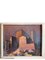 Jaume Rocamora, Brutalist Architectural Landscape, Oil on Board, 20th Century 3