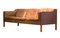 Mid-Century Model 2213 Brown 3-Seater Leather Sofa by Børge Mogensen for Fredericia, 1977, Image 1