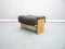 Taburete Follow Me de cuero de Otto Zapf para Knoll Inc. / Knoll International, años 70, Imagen 1